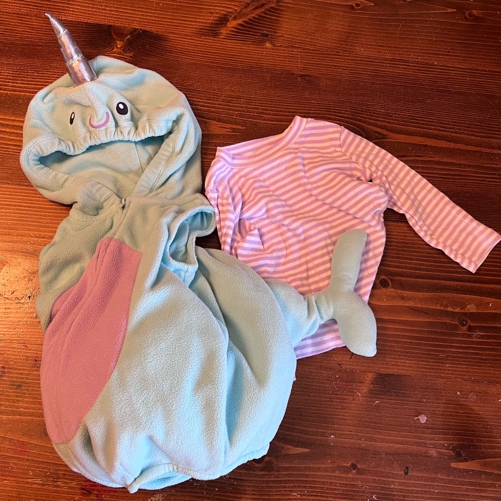 Narwhal Infant Costume Size 12 Months
